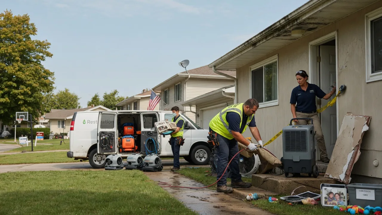 Water Damage Restoration in Dickson, TN near me
